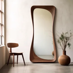 Wood mirror 1